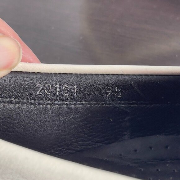 To Boot New York Penny Driving Moc Loafers Shoes White Leather Mens Size 9.5 - Picture 11 of 11